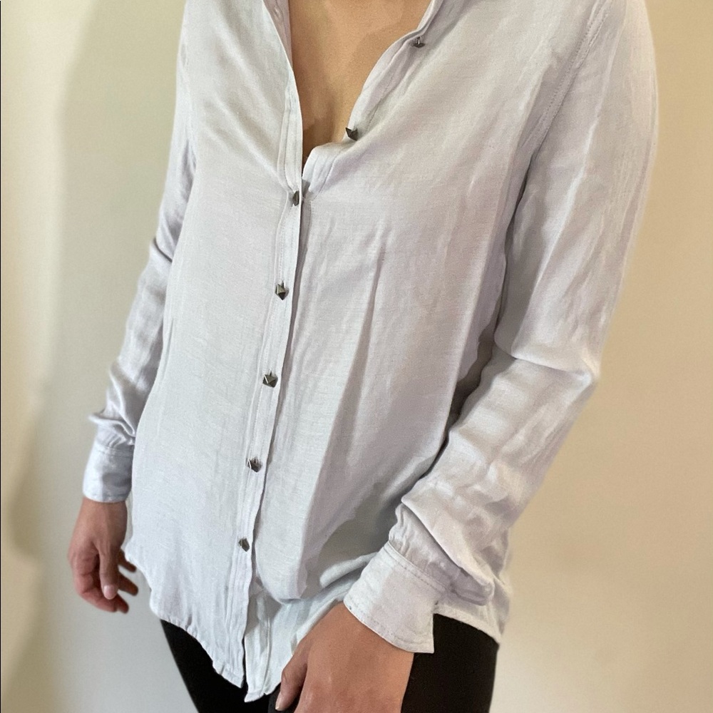Oversized button down shirt